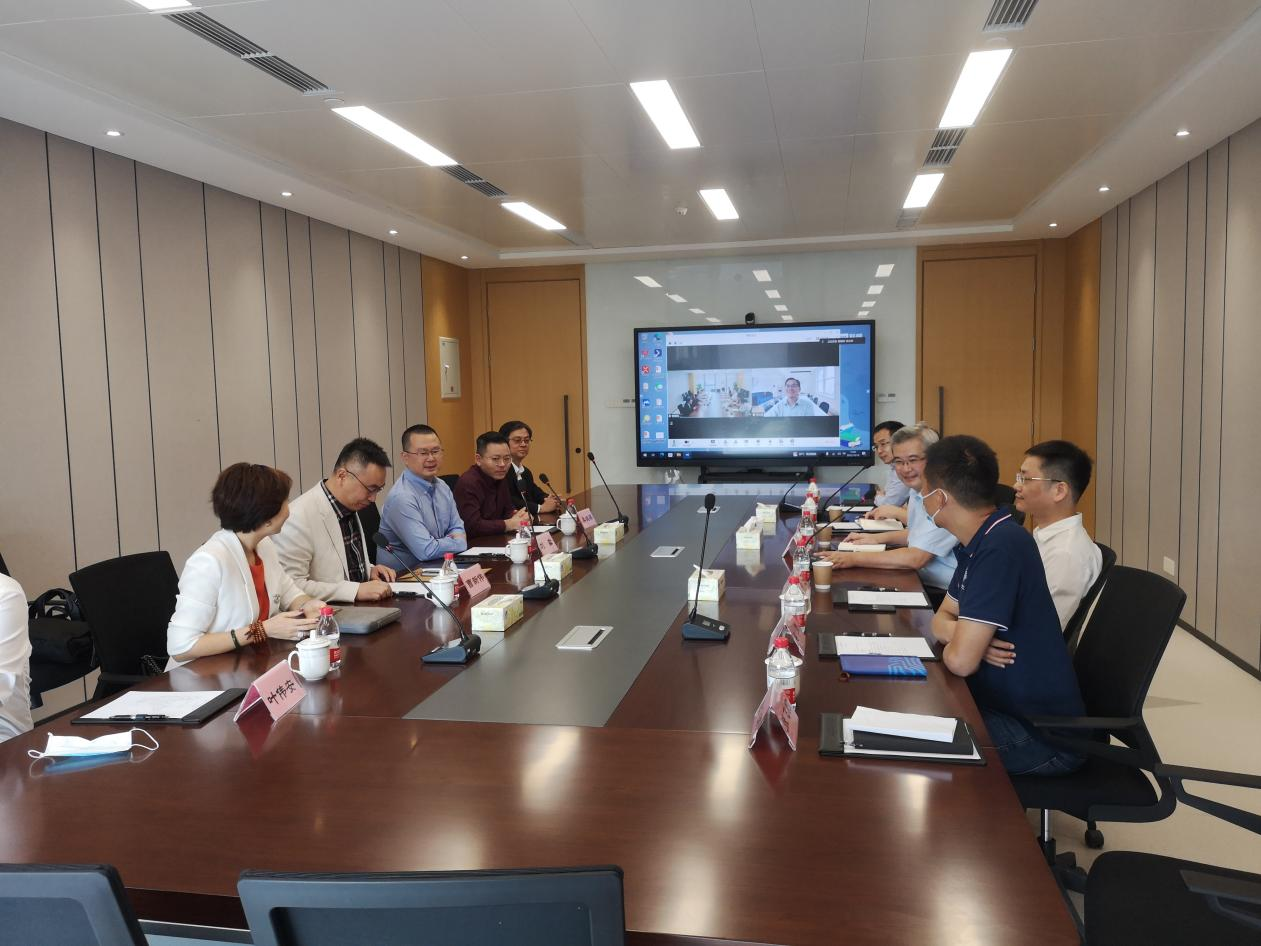 聯(lián)想集團(tuán)劉淼副總裁一行蒞臨廣東省智能院交流訪問